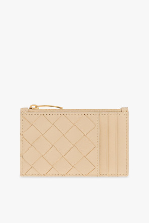 Beige Leather wallet on chain Bottega Veneta - Vitkac France